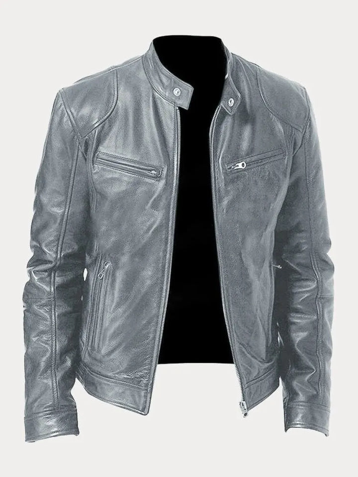 Louie - Casual Leather Jacket