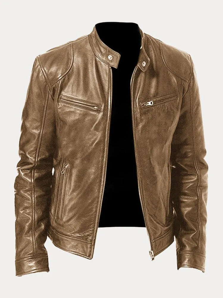 Louie - Casual Leather Jacket