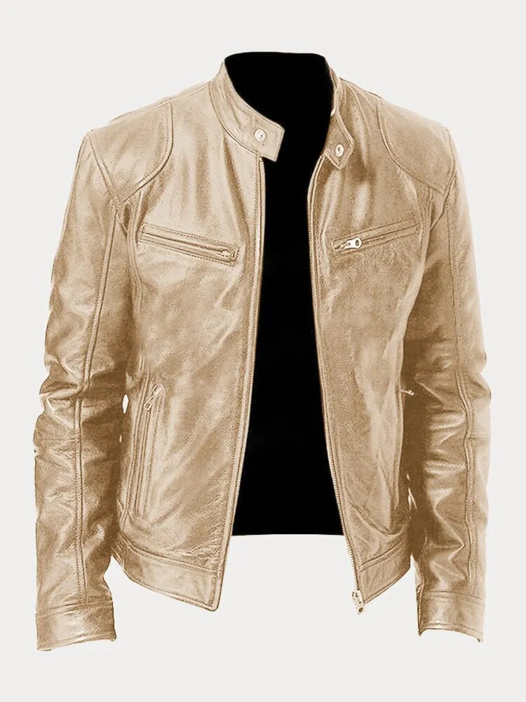 Louie - Casual Leather Jacket