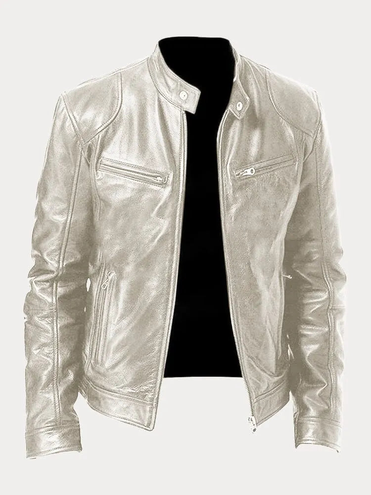 Louie - Casual Leather Jacket